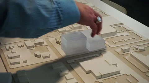 Architecture Model Stock Footage 53012053