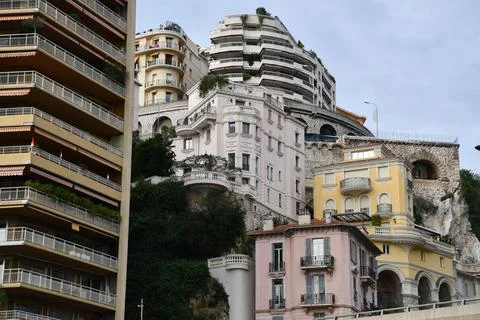 Architecture in Monaco Stock Photos