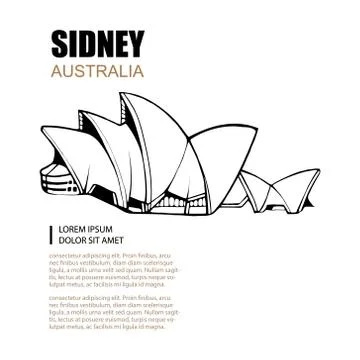 Architecture monuments Stock Illustration