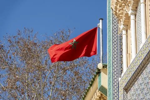 Architecture in Morocco in the summer Stock Photos