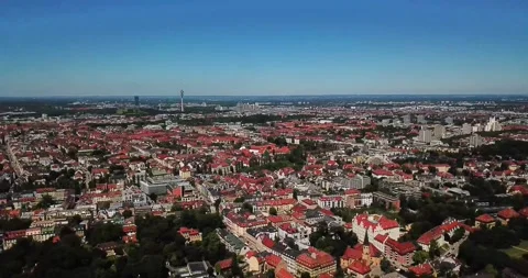 Architecture in Munich, Germany and also Landscape of Munich Stock Footage 239192781
