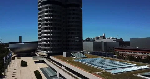 Architecture in Munich, Germany and also Landscape of Munich Video stock 239649194