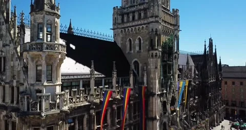 Architecture in Munich, Germany and also Landscape of Munich Stock-Footage 239649218