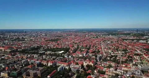 Architecture in Munich, Germany and also Landscape of Munich Stock Footage 239649230