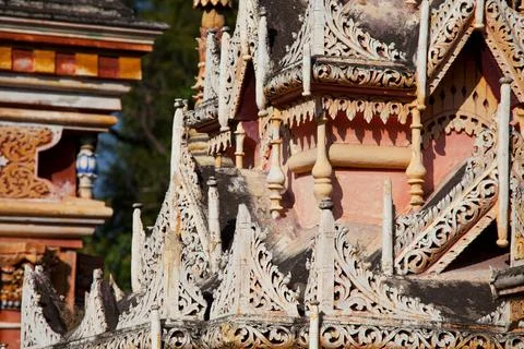 Architecture in Myanmar Fotos de archivo