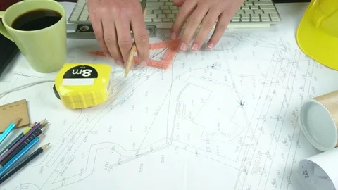 Architecture Office, Dolly Stock Footage 92673041