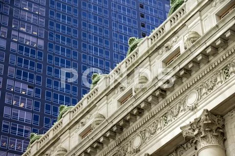 Architecture old and new Stock Photos