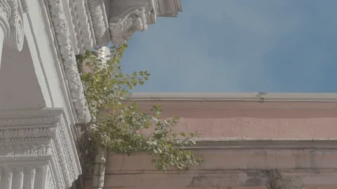 Architecture of the old city Stock Footage 121342744