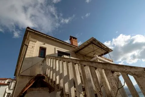 The architecture of the Old town. Stock Photos