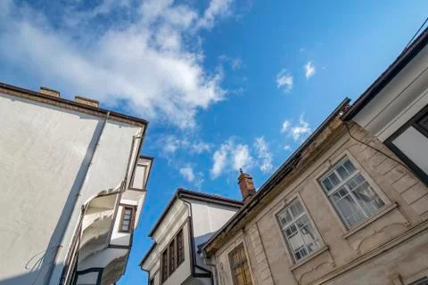 The architecture of the Old town. Stock Photos