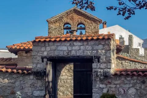 The architecture of the Old town Stock Photos
