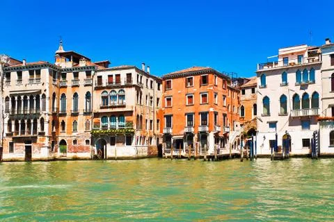 The architecture of the old venice Stock Photos