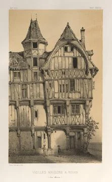 Architecture Pittoresque ou Monuments des xveme. Et xvieme. Siecles: Chatea.. Illustration