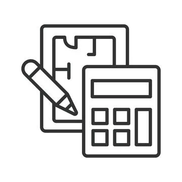 Architecture planning and engineering, icon in line design. architecture 스톡 일러스트
