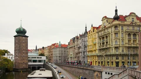 Architecture in Prague Stock Footage 223252533