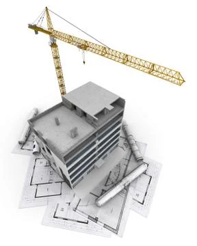 Architecture project Stock Illustration