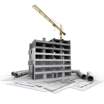 Architecture project Stock Illustration