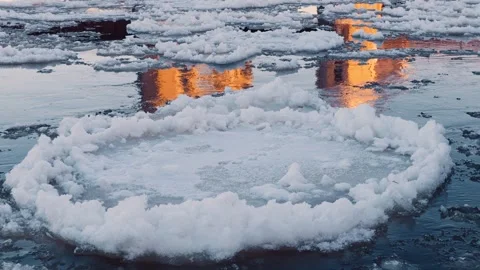 Architecture reflected in water Stock Footage 261161285
