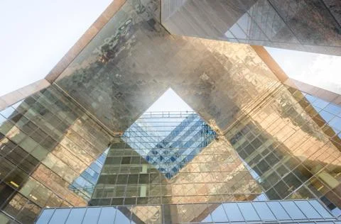 Architecture with reflections Stock Photos