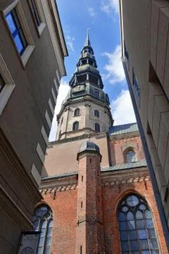 Architecture in Riga Latvia Stock Photos