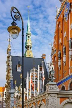 Architecture of Riga Stock Photos