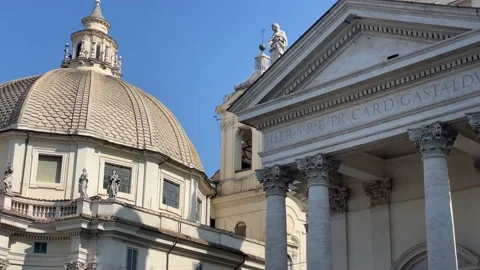 Architecture in Rom Stock Footage 159551543