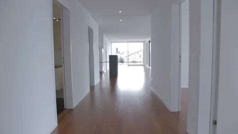 Architecture room slider Stock Footage 101960104