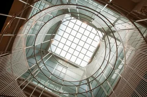 Architecture with round window 写真素材