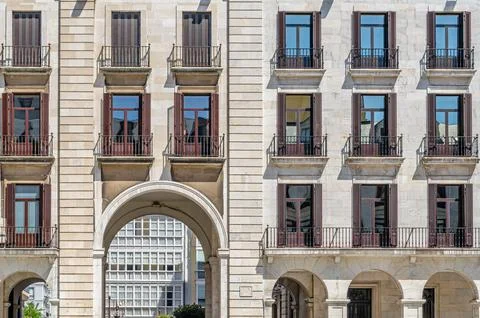 Architecture in Santander, Spain Stock Photos