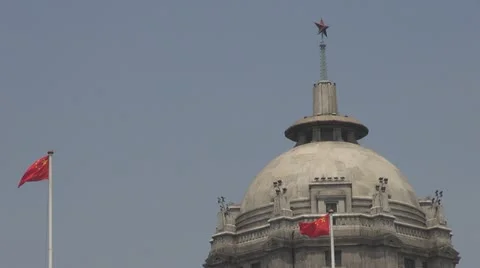 Architecture of Shanghai, China Stock Footage 15709771