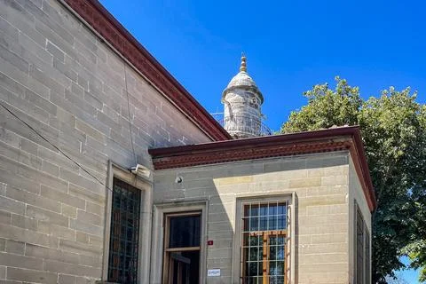 Architecture small mosques in istanbul Stock Photos