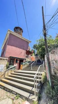 Architecture small mosques in istanbul Stock Photos