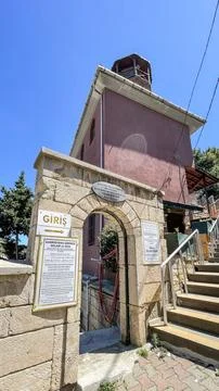 Architecture small mosques in istanbul Stock Photos