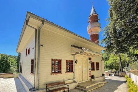 Architecture small mosques in istanbul Stock Photos