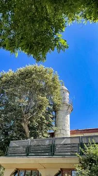 Architecture small mosques in istanbul Stock Photos