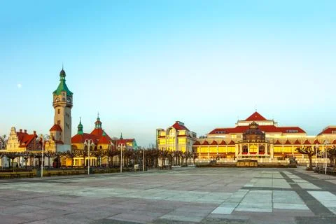 Architecture of Sopot Stock Photos