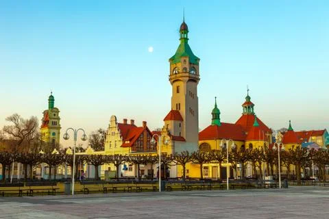 Architecture of Sopot Stock Photos