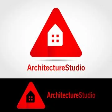 ARCHITECTURE STUDIO LOGO 2 Stock Illustration