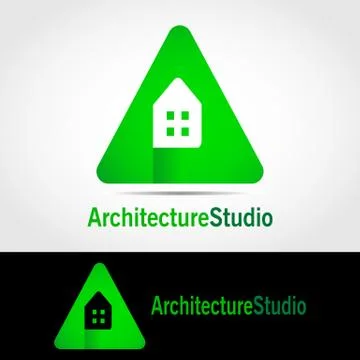 ARCHITECTURE STUDIO LOGO 4 Stock Illustration