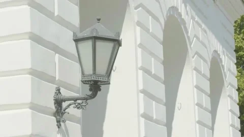 Architecture of the summer city of students Stock Footage 183868965