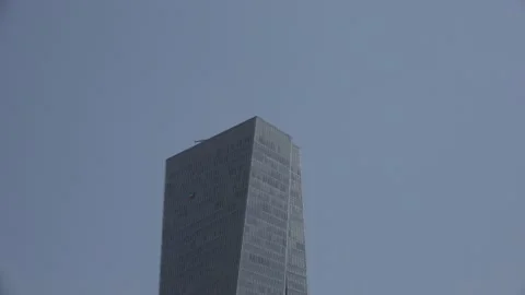 Architecture in Tel Aviv - Tower Stock Footage 137868862