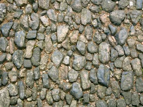 Architecture texture- cobblestones Foto stock