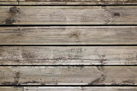 Architecture texture - old decking boards Stock Photos