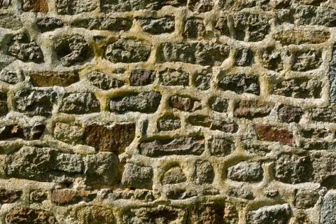 Architecture texture - stone wall Stock Photos