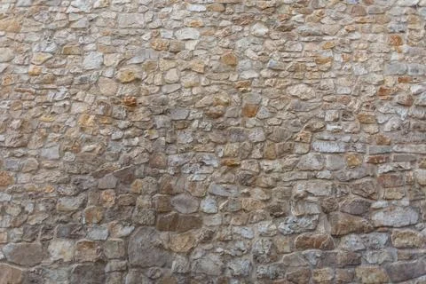 Architecture textures, detailed and rustic of paired masonry granite Foto stock