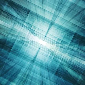 Architecture tunnel 3d rendering Stock Illustration