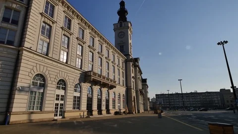 Architecture of Warsaw's old town. Stock-Footage 74166347