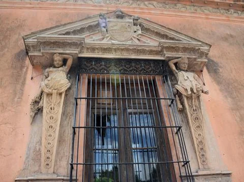 Architecture of a window Stock Photos