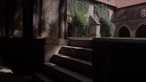 Architecture Yard Stairs Daylight Day 2026 Stock Footage 341663415