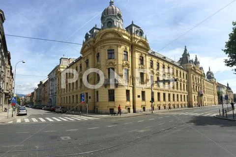 Architecture in Zagreb Stock Photos